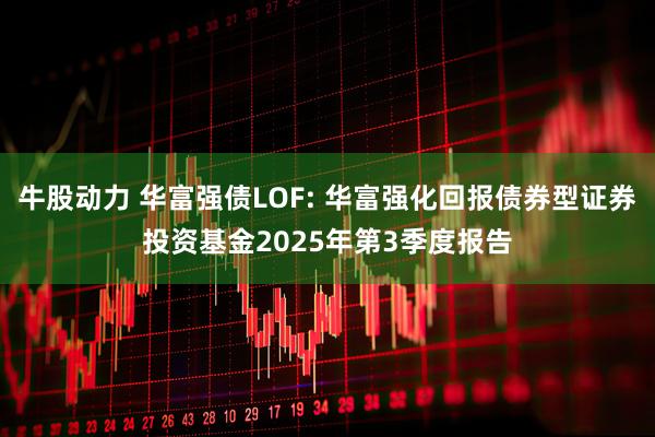 牛股动力 华富强债LOF: 华富强化回报债券型证券投资基金2025年第3季度报告