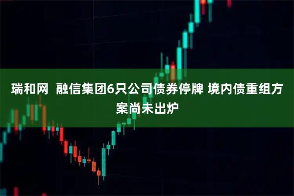 瑞和网  融信集团6只公司债券停牌 境内债重组方案尚未出炉